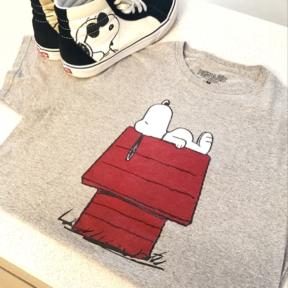 Vintage PEANUTS T-Shirt Short Sleeve - Picture 5 of 7